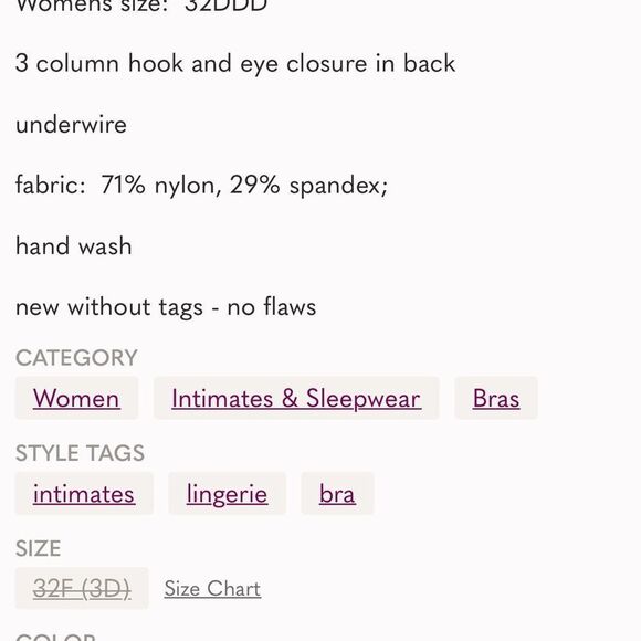 Natori bra 741258 Avail full fit convertible gray 32DDD 32F - Picture 9 of 9